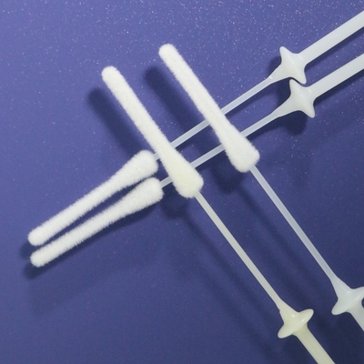Écouvillon nasal assemblé en nylon d'emballage d'ordre technique de collection stérile jetable individuelle témoin
