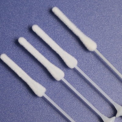 Écouvillon nasal assemblé en nylon d'emballage d'ordre technique de collection stérile jetable individuelle témoin