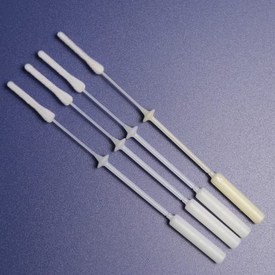 Écouvillon nasal assemblé en nylon d'emballage d'ordre technique de collection stérile jetable individuelle témoin