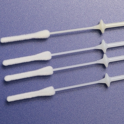 Écouvillon nasal assemblé en nylon d'emballage d'ordre technique de collection stérile jetable individuelle témoin