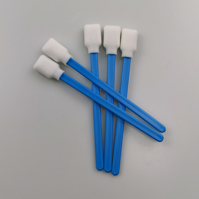 Pp collent les écouvillons de nettoyage d'astuce de mousse de rectangle pour l'imprimante