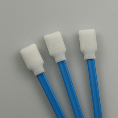 Pp collent les écouvillons de nettoyage d'astuce de mousse de rectangle pour l'imprimante