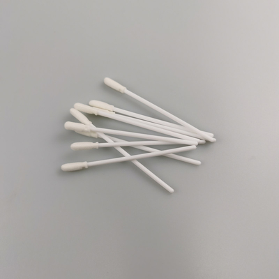 écouvillons médicaux de collection de spécimen de tête de mousse de longueur de 80mm