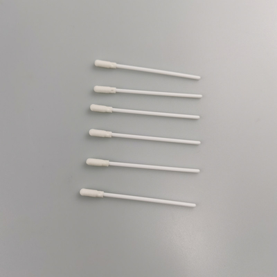 écouvillons médicaux de collection de spécimen de tête de mousse de longueur de 80mm