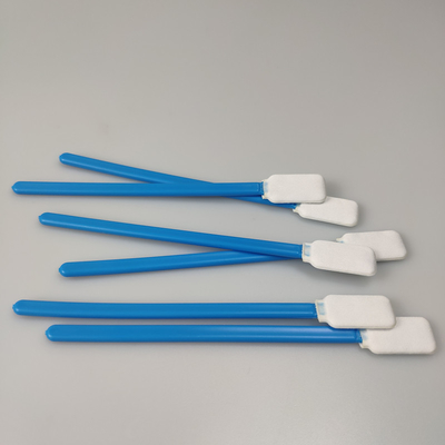 Écouvillons principaux plats 100pcs/Bag de polyester de poignée de polypropylène