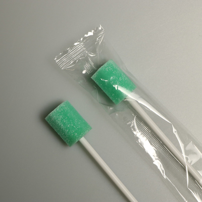 Aucune mousse stérile jetable de DOP n'a incliné les écouvillons de nettoyage oraux