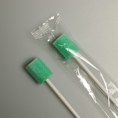 L'éponge d'hexagone a incliné l'OEM stérile jetable d'écouvillon pour le nettoyage oral
