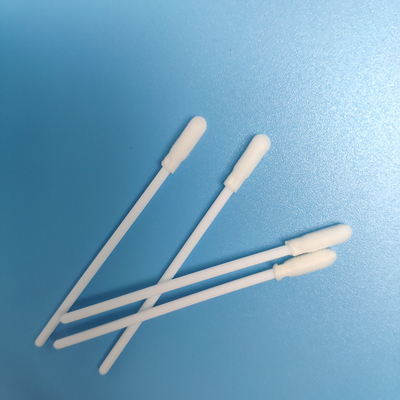 Écouvillons oraux de collection de spécimen de l'ordre technique 8cm de tête stérile jetable de mousse