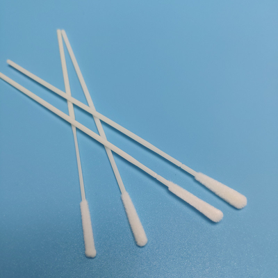 l'écouvillon stérile jetable assemblé en nylon de 15cm avec de l'ABS collent l'écouvillon nasal