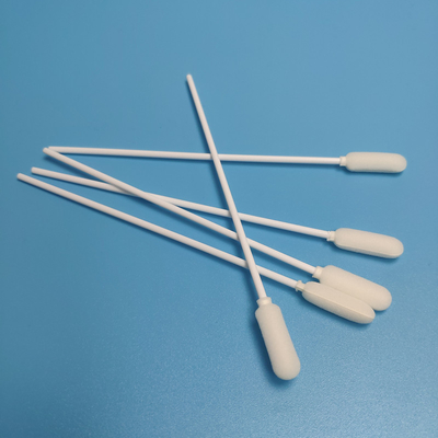 écouvillon stérile jetable de grande tête d'éponge de 14cm aucune fluorescence
