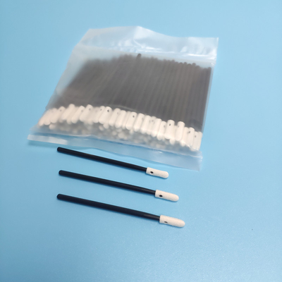 Écouvillon non pelucheux du cleanroom 100PCS de mousse d'astuce d'écouvillons de mousse non poussiéreuse d'ouvert-cellule