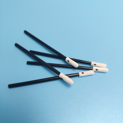 Écouvillon non pelucheux du cleanroom 100PCS de mousse d'astuce d'écouvillons de mousse non poussiéreuse d'ouvert-cellule