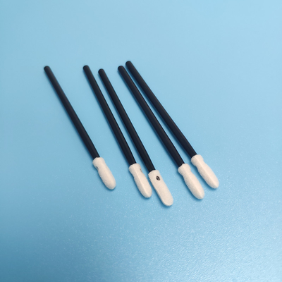 Écouvillons ronds 70mm jetables résistants d'astuce de mousse d'isopropanol