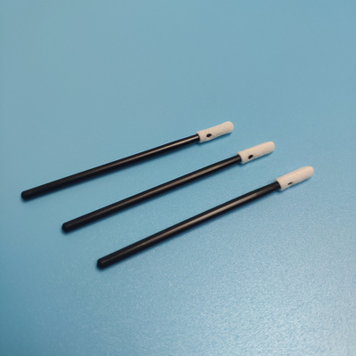 Pp collent la longueur de nettoyage 70mm d'écouvillons inclinée par mousse jetable