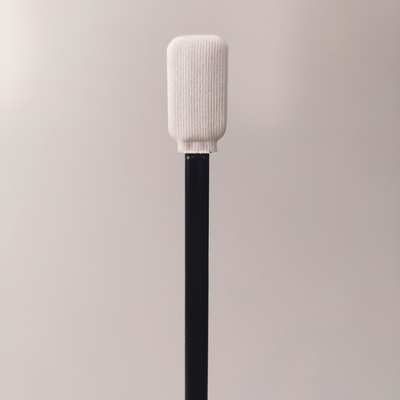 La poignée noire pp collent l'écouvillon de nettoyage de tête carrée pour l'électronique