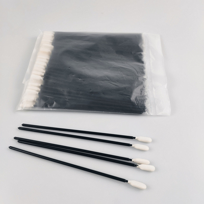 Écouvillons de nettoyage de mousse extra-longue noire de 6,6 pouces pour les poudres fines propres
