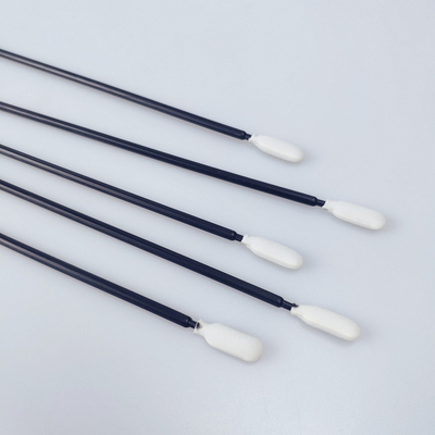 Écouvillons de nettoyage de mousse extra-longue noire de 6,6 pouces pour les poudres fines propres