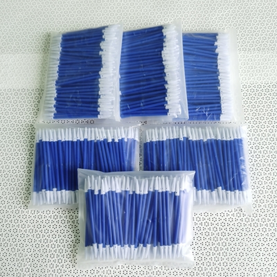 3" l'éponge courte Q incline les écouvillons aigus micro de nettoyage de mousse de polyuréthane