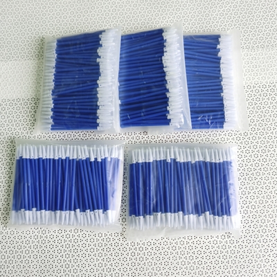 3" l'éponge courte Q incline les écouvillons aigus micro de nettoyage de mousse de polyuréthane
