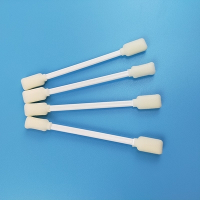 Les têtes de tête d'impression de double de polypropylène du rectangle 50PCS écument des écouvillons de nettoyage d'astuce