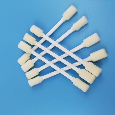 Les têtes de tête d'impression de double de polypropylène du rectangle 50PCS écument des écouvillons de nettoyage d'astuce