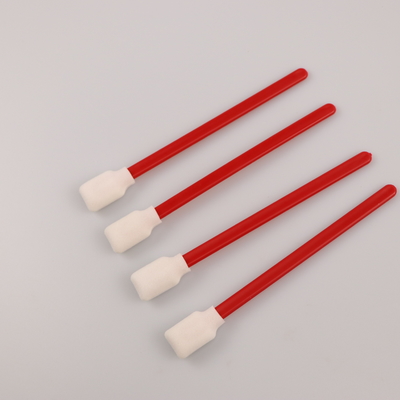 125mm pp collent le coton l'écouvillon que non-tissé d'astuce de mousse avec pp collent