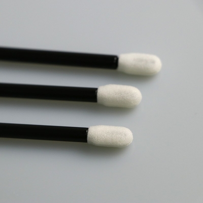 50PCS écouvillon ouvert de mousse de cellules de Cleanroom de la classe 100 avec les poignées noires