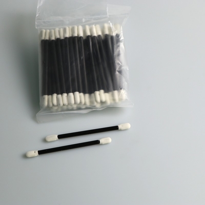 50PCS écouvillon ouvert de mousse de cellules de Cleanroom de la classe 100 avec les poignées noires