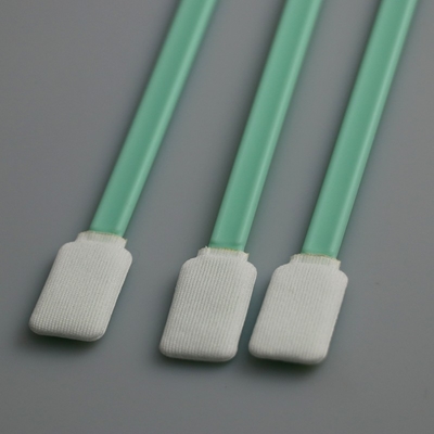écouvillon de validation d'échantillonnage de polyester d'analyse du rectangle tricoté par 125mm COT