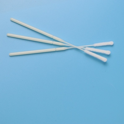 l'ordre technique Steirle de 10cm s'est assemblé l'écouvillon nasal en nylon de collection de spécimen avec le bâton d'ABS