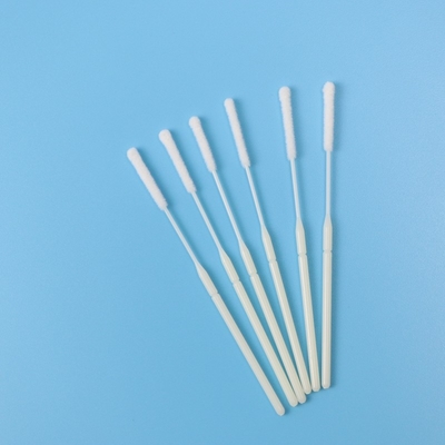 l'ordre technique Steirle de 10cm s'est assemblé l'écouvillon nasal en nylon de collection de spécimen avec le bâton d'ABS
