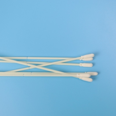 écouvillon assemblé par échantillonnage oral stérile médical d'astuce de mousse de 15cm avec le bâton d'ABS