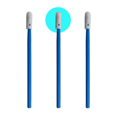 l'écouvillon de nettoyage de l'électronique de 3.2mm Mini Round Head Foam Tip avec pp collent