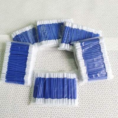 écouvillon de 3.2mm Mini Round Head Cleanroom Foam avec de doubles têtes pour le nettoyage de fentes