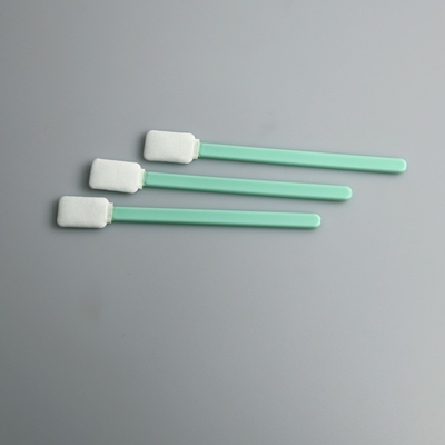 Double écouvillon tricoté de validation d'échantillonnage d'écouvillon du polyester COT de rectangle