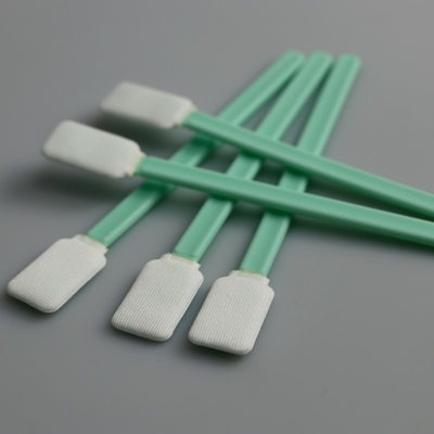 Double écouvillon tricoté de validation d'échantillonnage d'écouvillon du polyester COT de rectangle