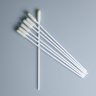 Pp collent l'astuce stérile de mousse, écouvillon de collection de spécimen