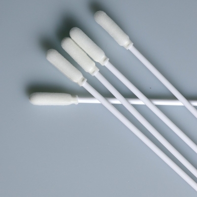 Pp collent l'astuce stérile de mousse, écouvillon de collection de spécimen
