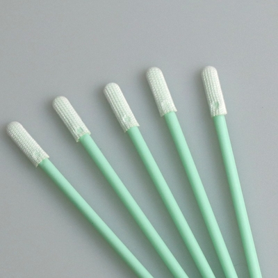 70mm que le double a tricoté Mini Head Polyester Swab Applicator plat avec pp collent