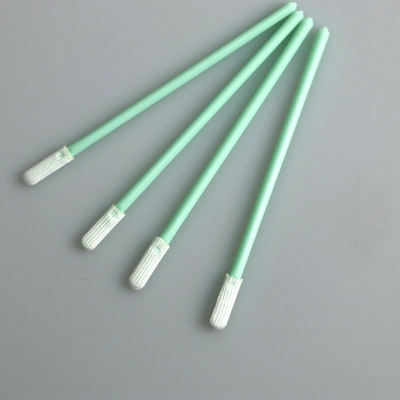70mm que le double a tricoté Mini Head Polyester Swab Applicator plat avec pp collent