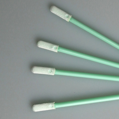 70mm que le double a tricoté Mini Head Polyester Swab Applicator plat avec pp collent