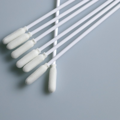 5,5" longue éponge industrielle d'écouvillon de mousse de Cleanroom de poignée a incliné