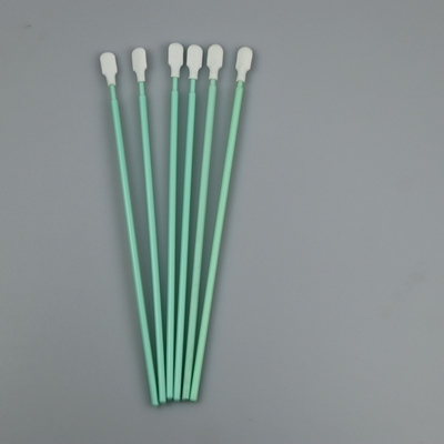 Écouvillon de nettoyage de polyester de double couche pour l'usage industriel