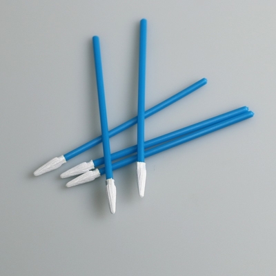 3" pp collent le polyester aigu micro a incliné des écouvillons pour le nettoyage de l'électronique