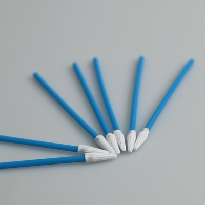3" pp collent le polyester aigu micro a incliné des écouvillons pour le nettoyage de l'électronique