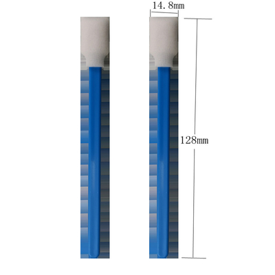 écouvillon d'astuce de Rectangle Cleaning Foam d'imprimante de bâton de 125mm pp non pelucheux