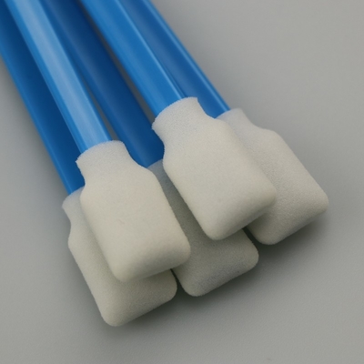 écouvillon d'astuce de Rectangle Cleaning Foam d'imprimante de bâton de 125mm pp non pelucheux
