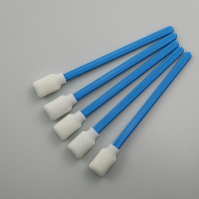 écouvillon d'astuce de Rectangle Cleaning Foam d'imprimante de bâton de 125mm pp non pelucheux