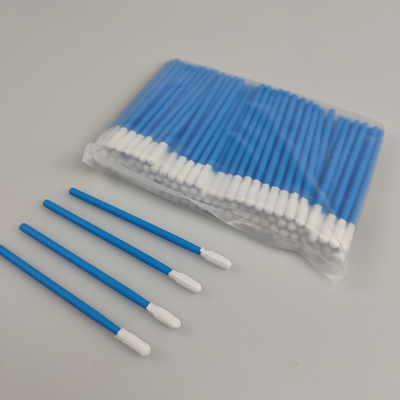 Pp courts collent l'écouvillon de nettoyage 100pcs/Bag de polyester micro pour le Cleanroom