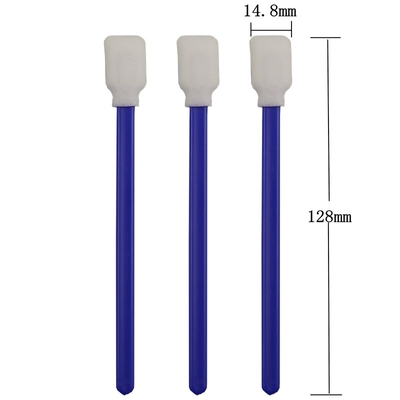 absorptivité élevée de Toner Cleaning Swab d'imprimante de Cleanroom de longueur de 128mm